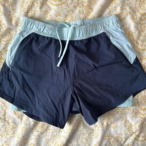 Fair Harbor Blue Athletic Running Shorts